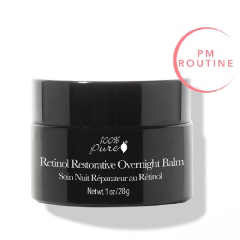 100% Pure Retinol Restorative Overnight Balm 1 oz.
